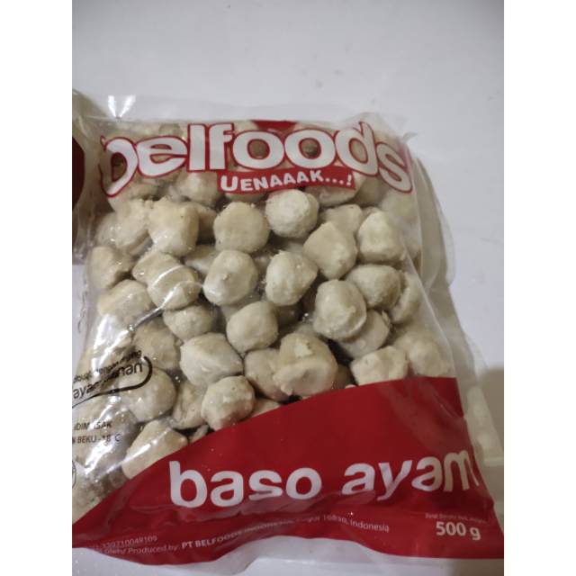 

Baso ayam belfoods isi 100