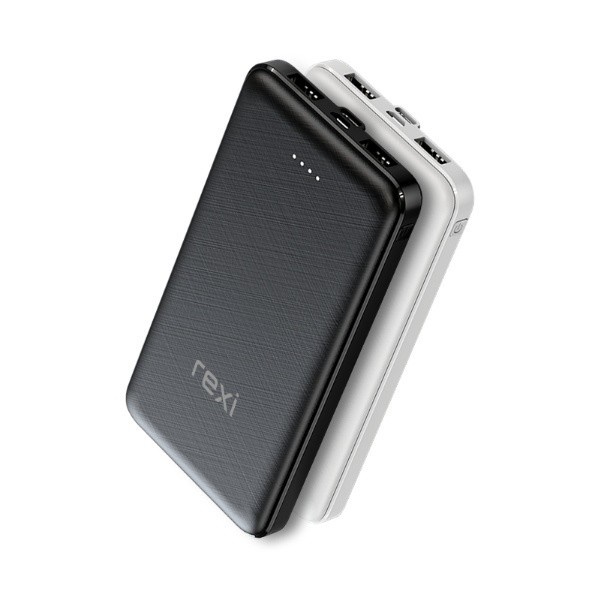 POWER BANK REXI 10.000MAH FAST CHARGING 2.4A 2 USB MA10