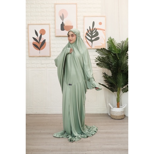 Mukenah TERUSAN POLOS Yayuk Collection