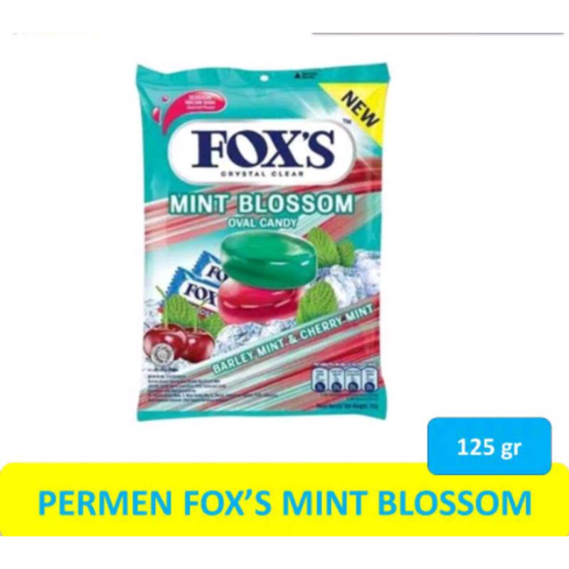 Permen Fox Mint Blossom 2 x 125gr