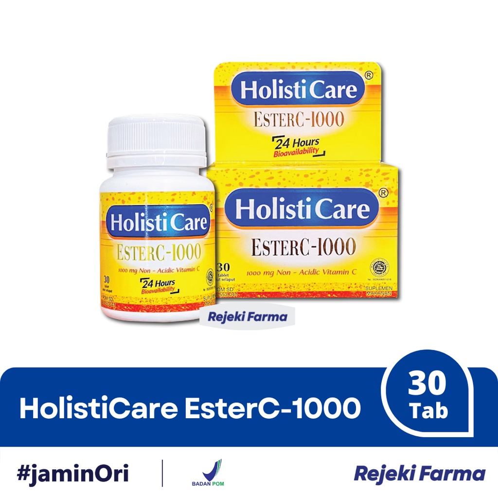 Holisticare Ester-C 1000 isi 30 Tablet - Vitamin C Holisti Care EsterC Ester C