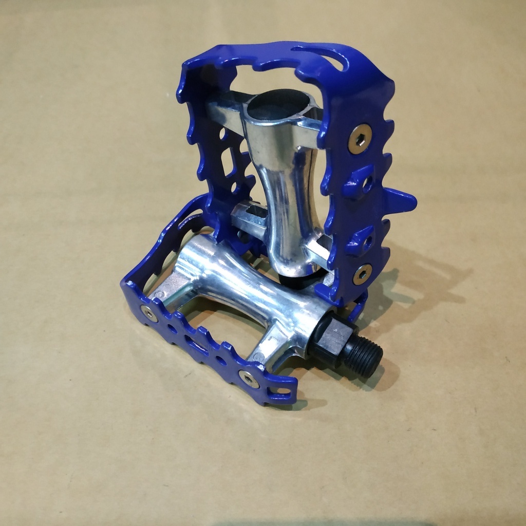 Pedal Sepeda Fixie Alumunium Blue