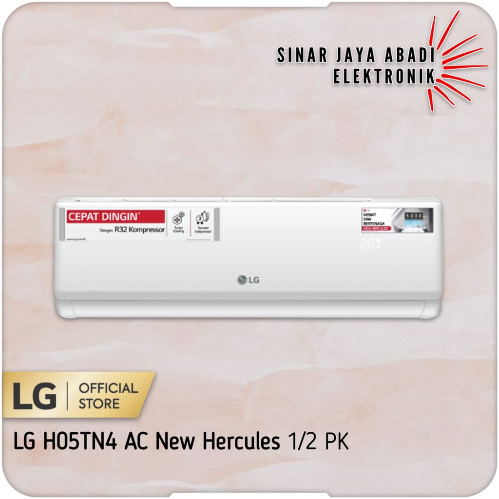 LG H05TN4 NEW Hercules AC Split [1/2 PK]