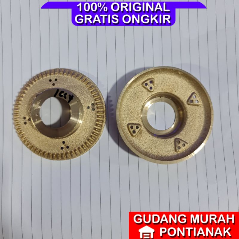 Kuningan kompor rinnai 522ce ,522e,602e,511c,522c Burner Tungku