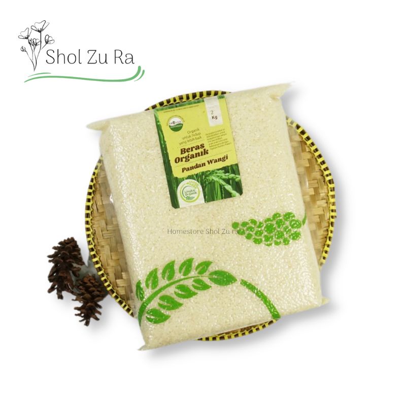 

Beras Pandan Wangi Organik 2kg Kemasan Vacum | Lingkar Organik