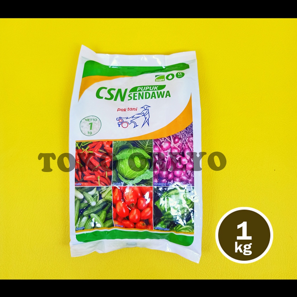 PUPUK CSN SENDAWA 1 KG KEMASAN PABRIK PAK TANI