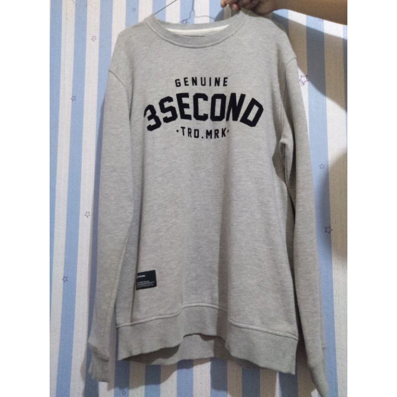 sweater crew neck CN 3second 2nd prelove crewneck