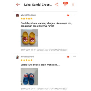  2 4 tahun Lokal  Sandal  Karet  Meow Sandal  Baim Anak 