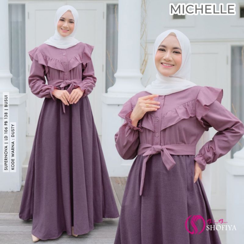 GAMIS POLOS KATUN SUPERNOVA MURAH MILLA DRESS TERBARU MODIS CASUAL KEKINIAN SYARI BUSUI JUMBO COTTON