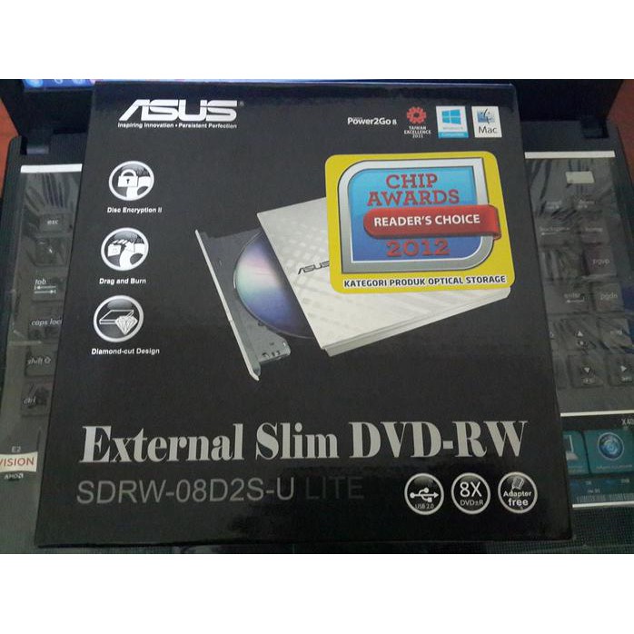 Promo Asus 8x External Slim Dvd Rw Drive Sdrw 08d2s U Lite Shopee Indonesia