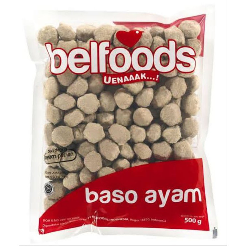 

Bakso Belfoods Mini Isi 100pcs 500gr