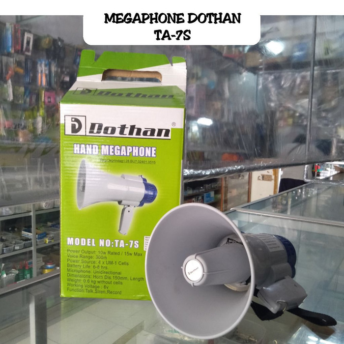 (COD)Hand Megaphone Dothan Model TA-7S Pengeras Suara/Terompet Suara/Speaker