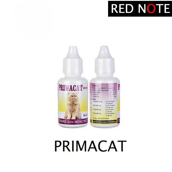 Obat PRIMACAT 30ml Obat Diare, Mencret Kucing