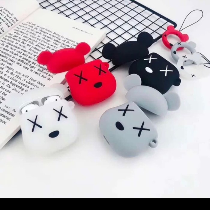 AIRPOD AIRPODS CASE AIRPOD AIRPODS 1 2 INPODS 12 SILIKON POUCH KAWS