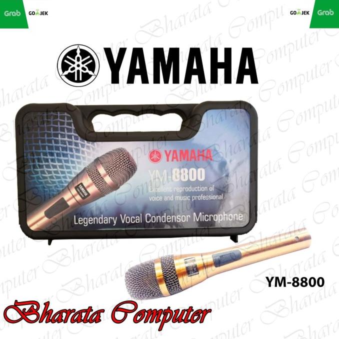 Mic Kabel Yamaha Ym-8800 Microphone Suara Mantap Termurah