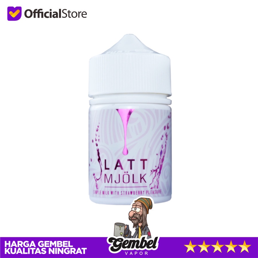 Jual LIQUID LATT MJOLK V4 STRAWBERRY MILK 60ML Shopee Indonesia