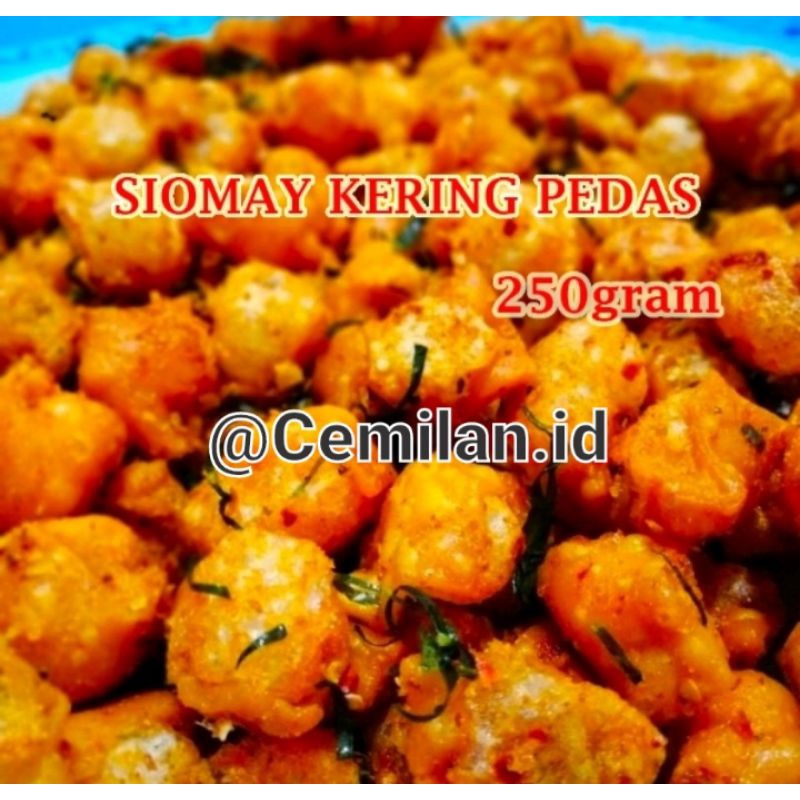 

Siomay mini pedas daun jeruk isi 250gram