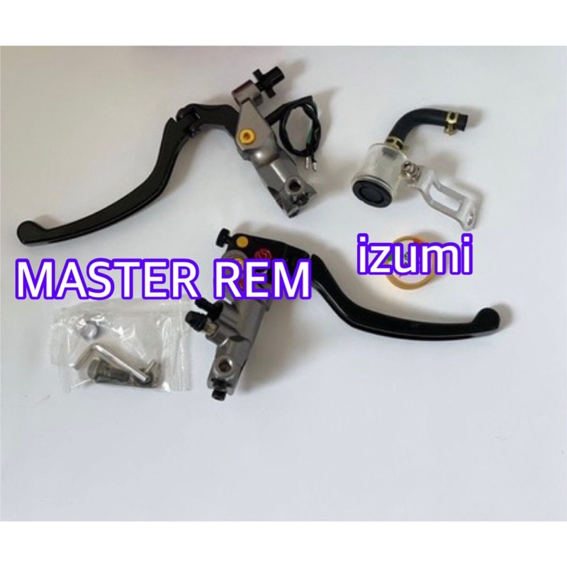 Master rem set kiri kanan cnc izumi master rem set assy semua motor MASTER REM IZUMI