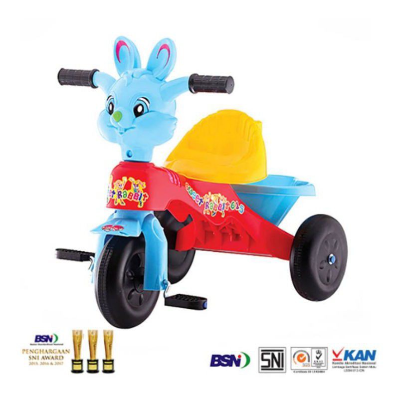 MAINAN ANAK SHP SFR615 SEPEDA ANAK MOTOR MOBIL DORONG PLASTIK