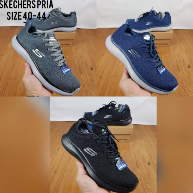 Skechers pria Quantum flex man / Sepatu Skechers quantum flex road