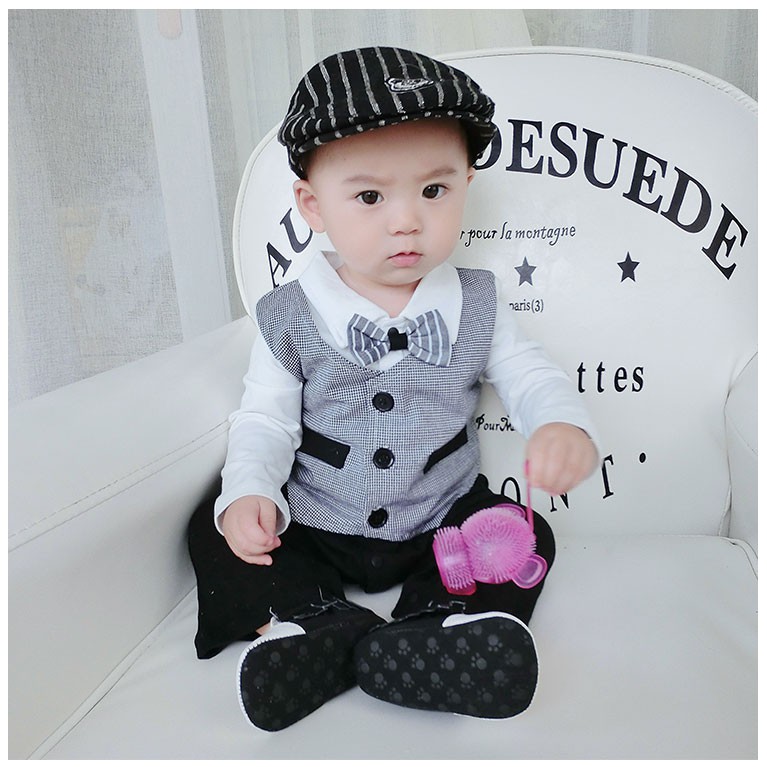 Baju Anak / Romper tie Stripe