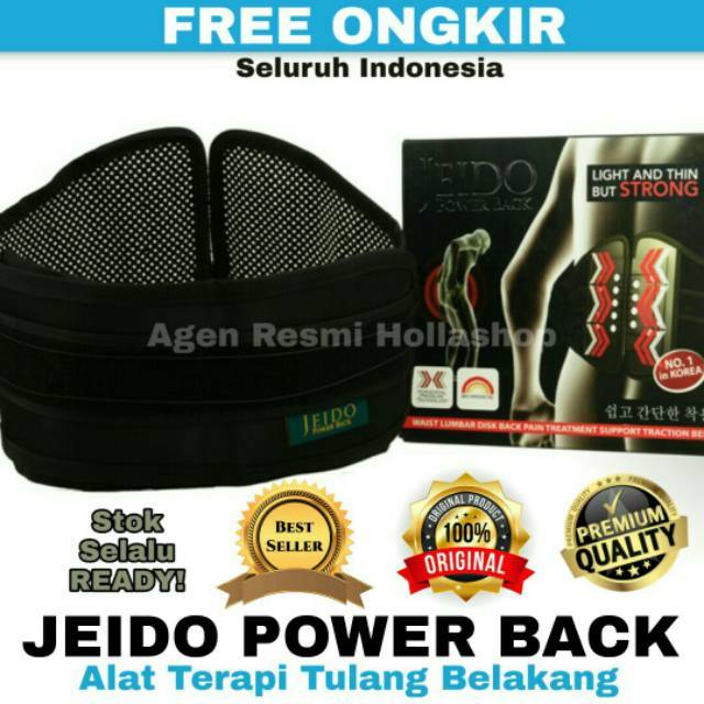 (Original) HOT PROMO - JEIDO POWER BACK Alat Terapi Tulang Belakang Infra Red Exp Lama Termurah