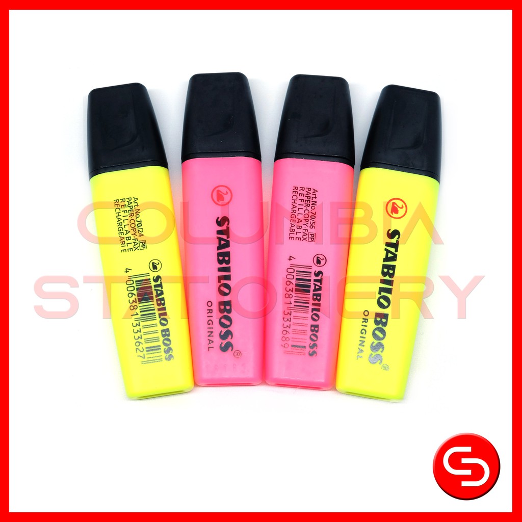 

Stabilo Boss Original Highlighter 1 Kotak (10 Pcs)