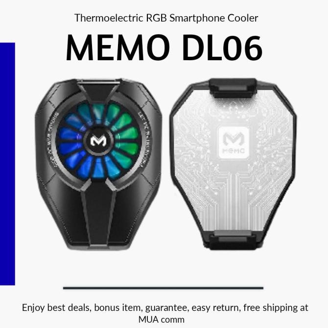 Pendingin HP MEMO DL06 Cooling Mobile Android iPhone Xiaomi DL 06