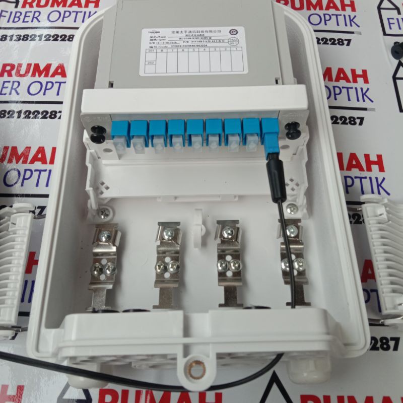 odp 16 core up to 24 core  lengkap box Spliter 1:8 SC UPC