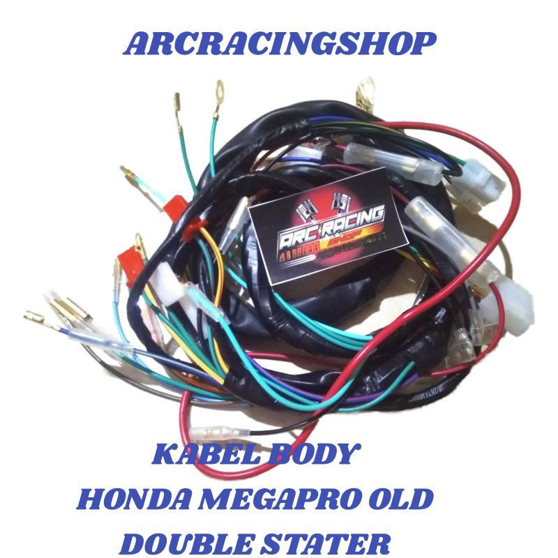 KABEL BODY MEGAPRO OLD DOUBLE STATER KABEL BODY HONDA MEGAPRO LAMA DOUBLE STATER