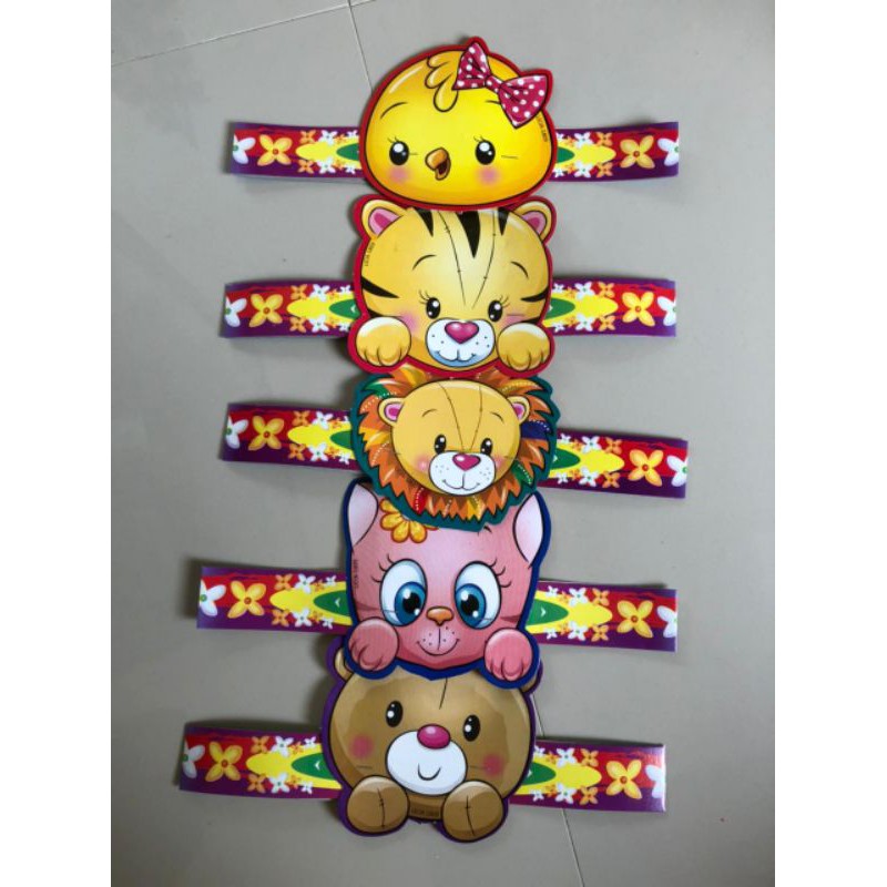 

[10 pcs] Mahkota Ulang Tahun Kertas per pak Motif Campur (tidak bisa pilih)