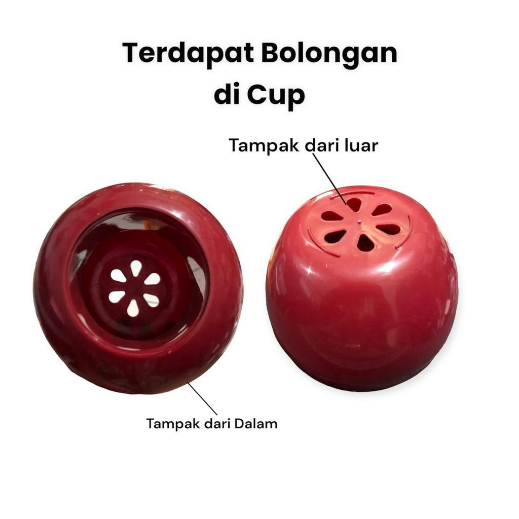 TOP! SIKAT WC / TOILET BENTUK  CHERRY -  MEREK DRAGON