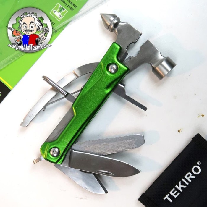 MARTILLO | TEKIRO ORIGINAL PALU MULTIFUNGSI LIPAT 15 IN 1 MARTIL KACA