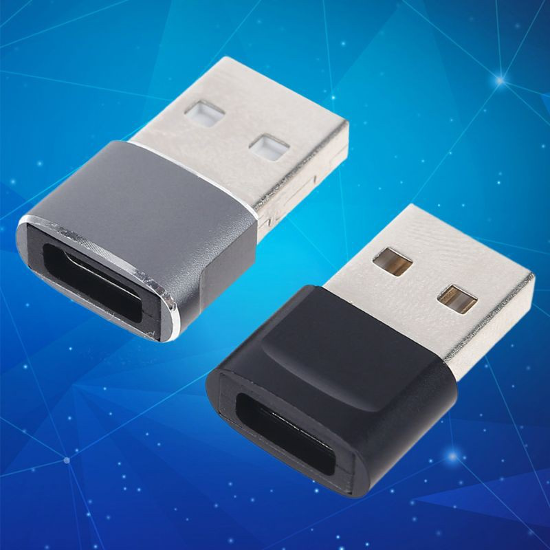 CRE  Metal USB C Female to USB Male Adapter Type C to USB A Charger Cable Converter for Type C U Disk/Fan/Card Reader Data Cord