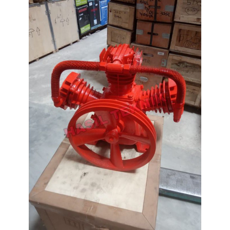 Kepala Blower Kompresor 2 HP / PK 3 Piston Matrix