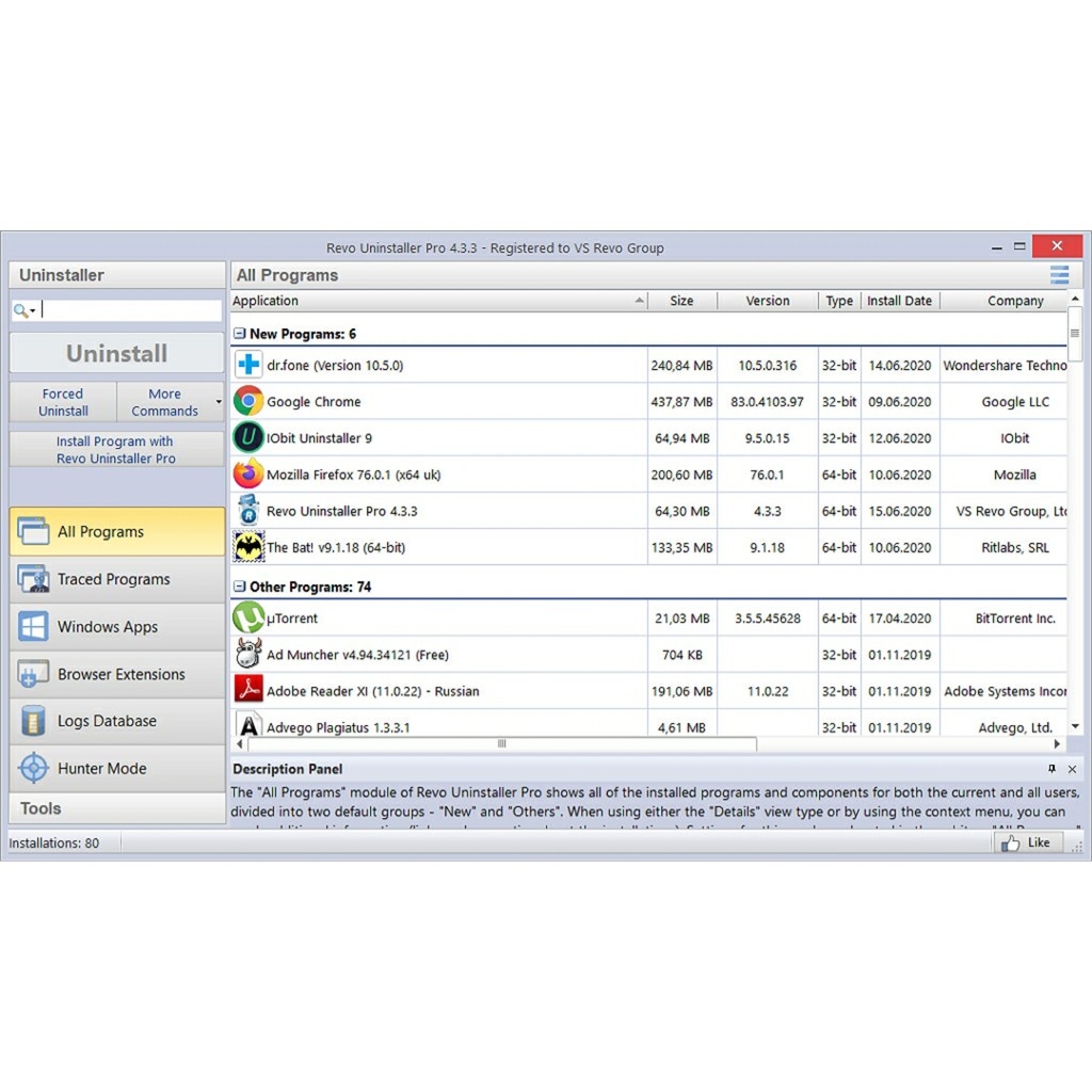 Revo Uninstaller Pro Terbaru 5.3.7 Full Version Lifetime + Video Cara Install