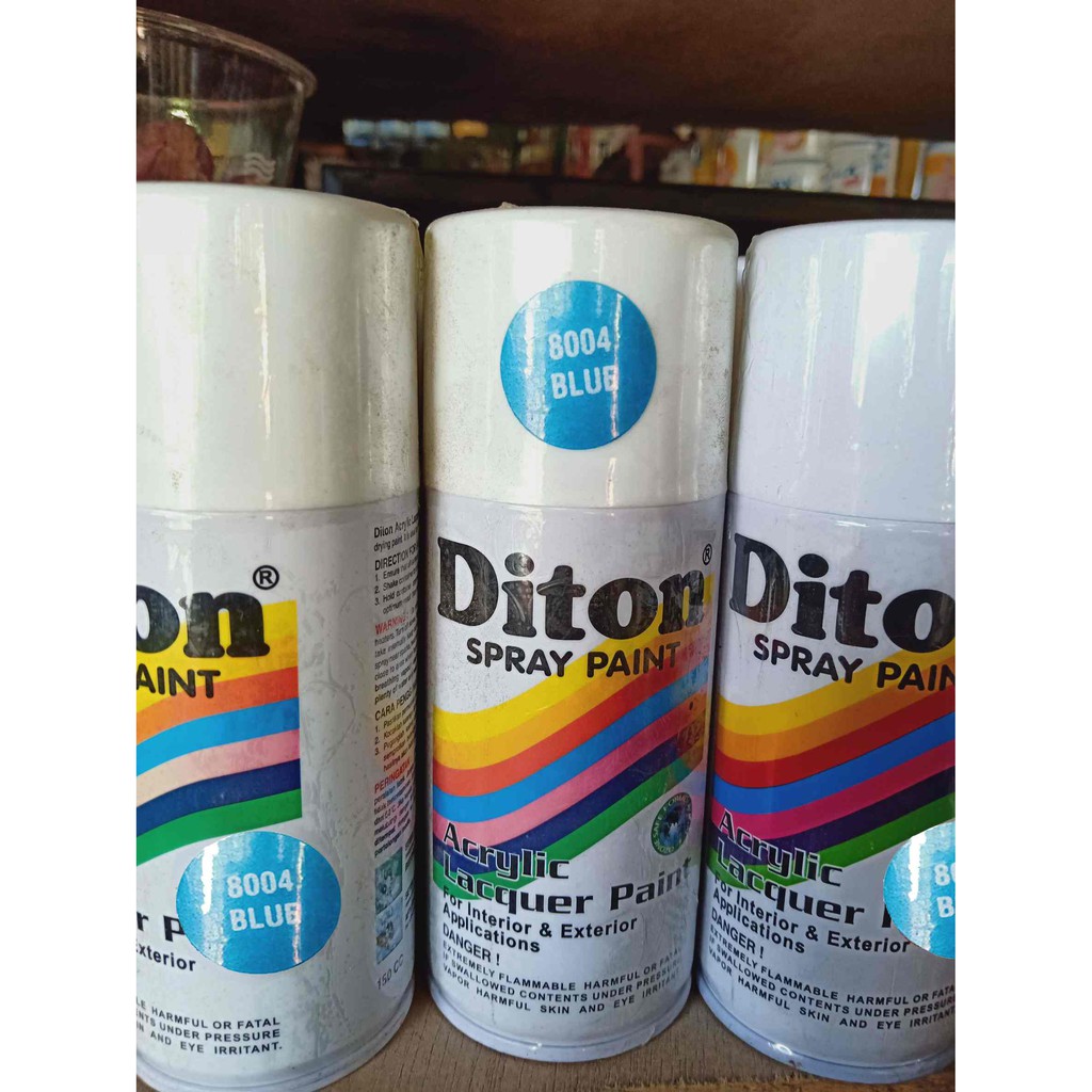 

Diton 8004 blue stabilo cat semprot pilok pylox pylok isi 150cc berkualitas & terjangkau.
