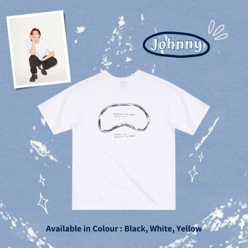 Johnny NCT 127 x Slowacid T-Shirt (Baca Deskripsi)