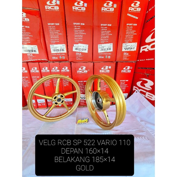 VELG RCB SP522 HONDA BEAT/VARIO 110/SCOOPY