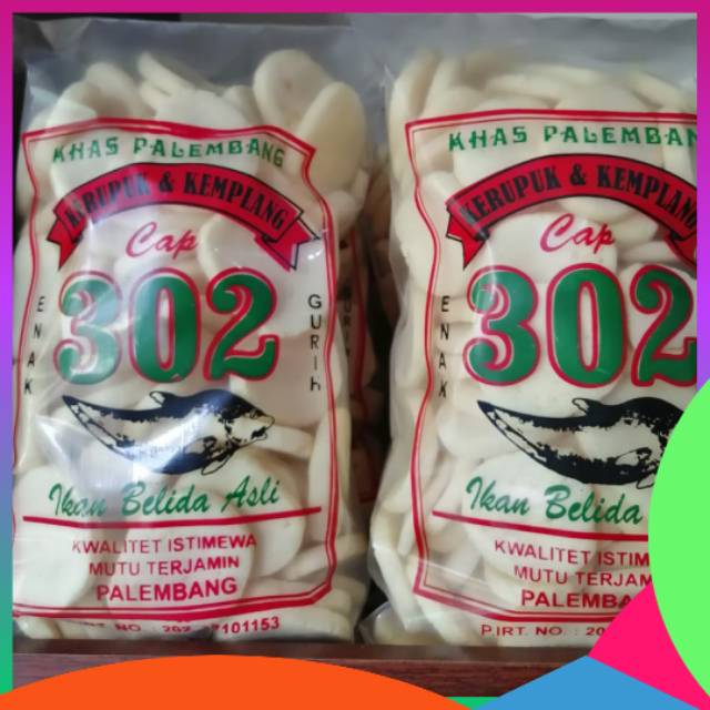 

Kerupuk Kemplang Palembang 302 Kualitas No.2 Kemasan 500 Gram