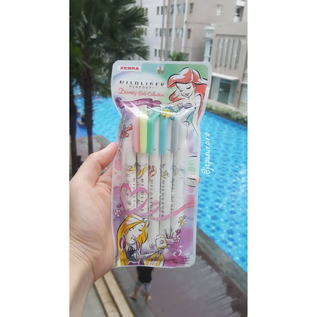 Zebra Mildliner Karakter Disney isi 5