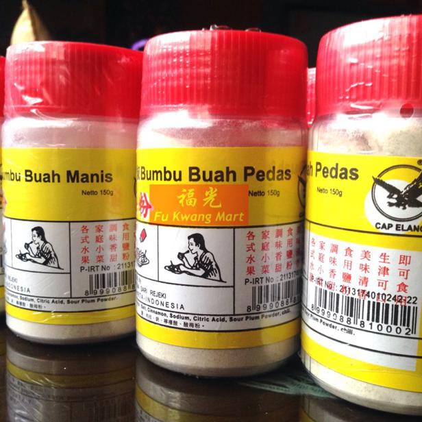 

New Produk Bumbu Buah Kiamboy Plum Manis Pedas Cap Elang 150 Gram