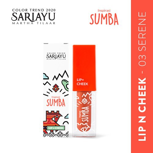 Sariayu Lip+Cheek Sumba