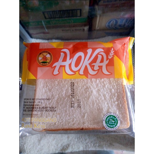 

READY STOK!! Roti Panggang Aoka KEJU 65gr. Roti Lembut Tersedia Berbagai rasa