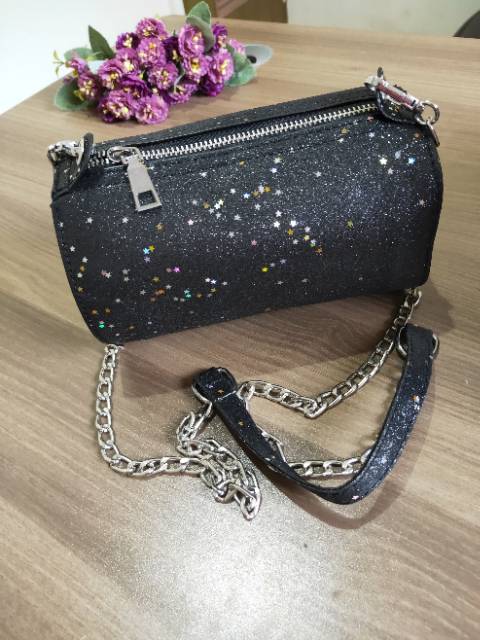 ready cod Tas wanita silinder payet tas impor handbag  harga murah  selempang terbaru 2021