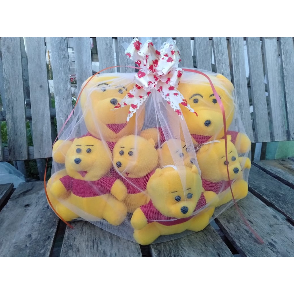 Hampers Boneka Beranak winnie the pooh isi 7 (2besar 5 kecil)