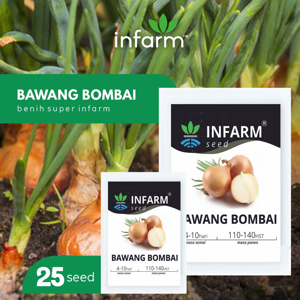 INFARM -  Benih Bibit Sayur Edible Rumahan Lengkap Kangkung Sawi Selada Pokcoy Caisim Brokoli Seledri Kubis Kol Daun Bawang-Bombay