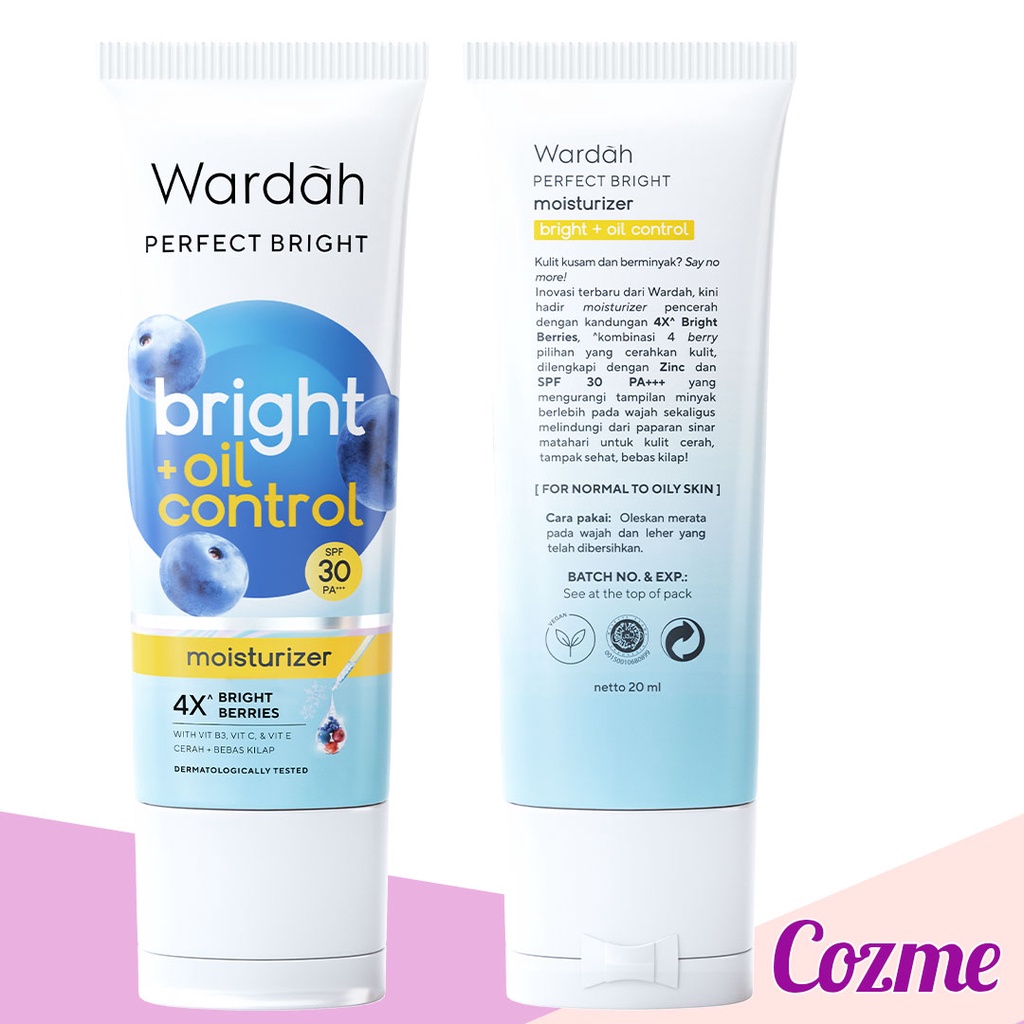 WARDAH Perfect Bright Oil+Control Moisturizer SPF 30PA+++