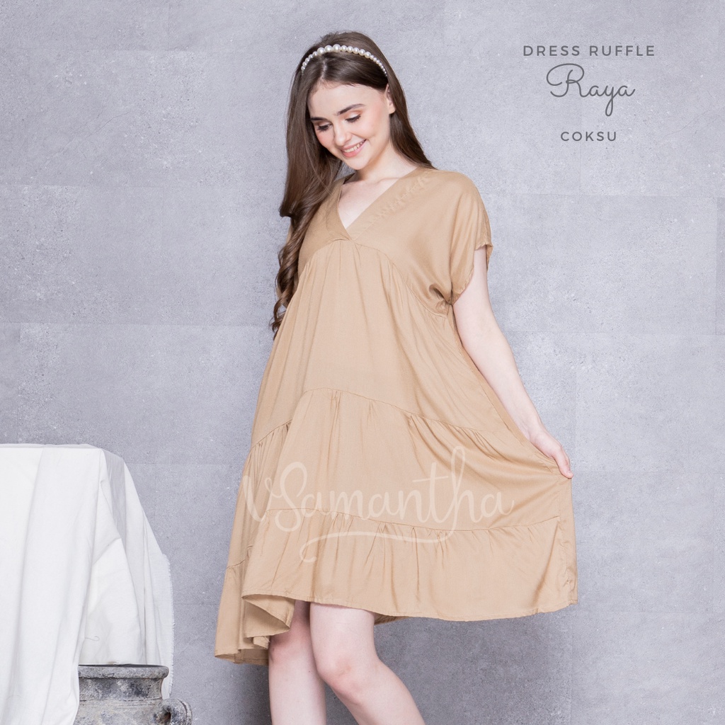 Home Dress Ruffle Raya