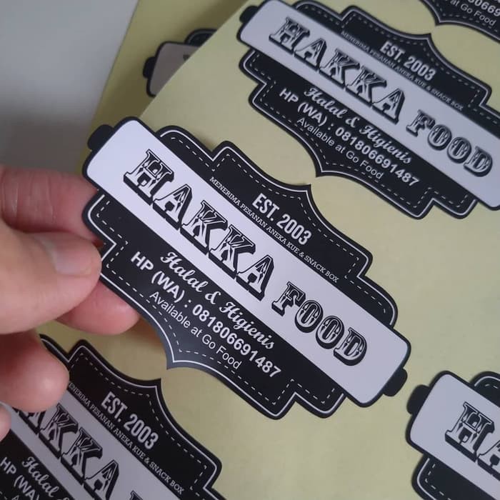 

Terlaris Cetak stiker kromo murah + cutting Keren